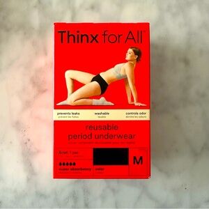 🚩SOLD🚩 Thinx Reusable Period Underwear - Black